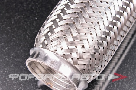 Купить Гофра глушителя 50*200, (Interlock) трехслойная (AISI 304) TIXONA P50200