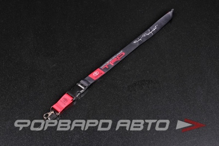 Купить Ланьярд, лента для бейджей "TRD" красный <> 