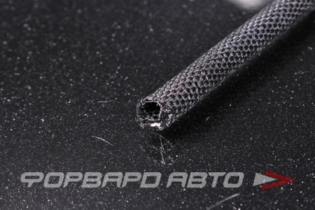 Купить Оплетка "змеиная кожа" 6,4 мм стенка 0,7 мм, 44% перекрытия, черная (F6 Woven Wrap 1/4") TECHFLEX 