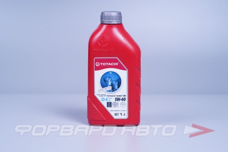Купить Масло моторное 5W40 1л, NIRO HD CI-4/SL (п/с) пласт. TOTACHI 17801