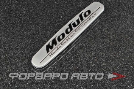 Купить Эмблема Modulo самоклеющаяся, серая MELCO 