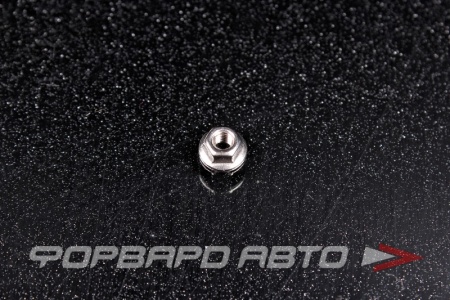 Купить Гайка шестигранная М3*0,5 с фланцем пресс-шайбой DIN 6923 нерж. А2 <> 