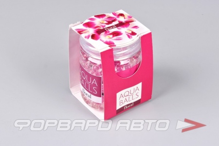 Купить Ароматизатор на панель гелевый ( банка с  шариками) Aqua Balls Airfreshener 150 гр FLORAL PALOMA 