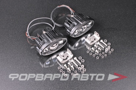 Купить Светодиодные  би-линзы 3" 12V 34/58W AOZOOM Y03-01