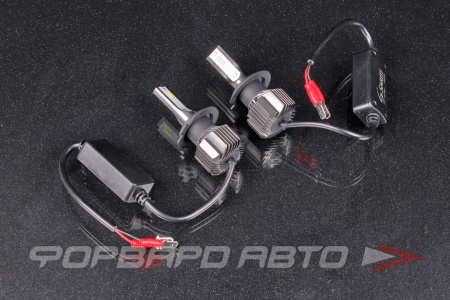 Купить Лампа светодиодная головного света H7 12V 25W, 6000K, с радиатором SARITI E5/H7 12V