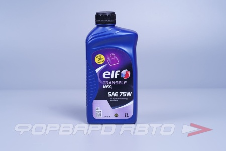 Купить Масло трансмиссионное SAE 75W 1л, TRANSELF NFX GL-4 ELF 223519