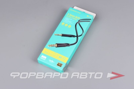 Купить Аудиосоединитель AUX 3,5мм-3,5мм, 1м черный BOROFONE BL16