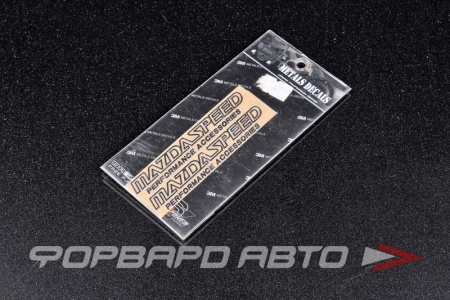 Купить Наклейка металлизированная MAZDASPEED MELCO 