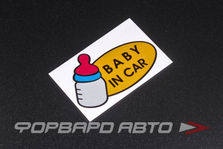 Наклейка "Baby in car" MELCO 