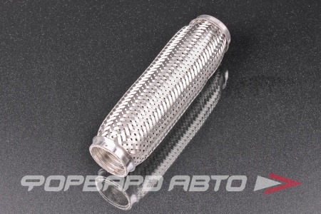 Купить Гофра глушителя 45*230 (Interlock) трехслойная (AISI 304) TIXONA P45230