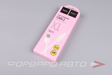Купить Кабель USB Type-C белый 1м HOCO X1