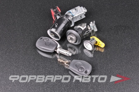 Купить Замок зажигания к-т (3личинки, 2 ключа) RENAULT 806010692R