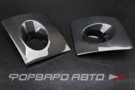 Купить Заглушки противотуманок Subaru Impreza 06-07 карбон (крепится поверх ОЕМ) AUTOBAHN88 