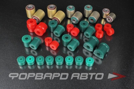 Купить Комплект втулок и сайлентблоков ВОЛГА 31105 ПОЛИУРЕТАН 18-21-002