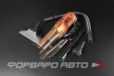 Купить Пылесос автомобильный 12V, 150W, шнур 5м, технология "Смерч", 5 насадок, сумка АГРЕССОР AGR-150 Smerch