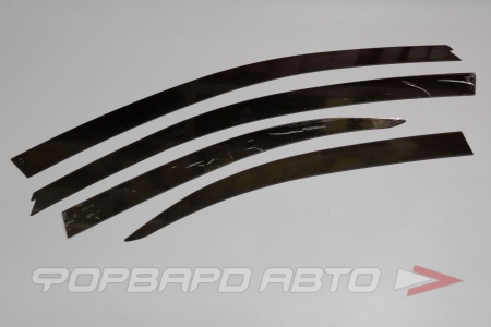 Купить Дефлекторы окон Mitsubishi Lancer 2007-2017 4шт. Strelka11 2D021.S11