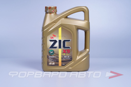 Купить Масло моторное 5W30 4л, X9 FE A5/B5 (с) ZIC 162615