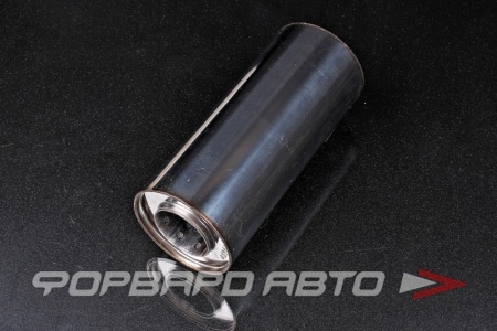 Купить Пламегаситель 51*100*230 круглый магистральный, нержавеющая сталь EuroEx 10023051