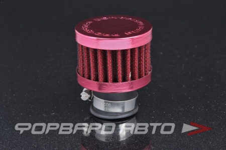 Купить Фильтр вентиляции картерных газов, D=25 мм., красный PROSPORT RS-01128