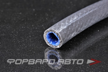 Купить Шланг силиконовый армированный 14 мм (2 слой, стенка 4,5 мм) черный FORA ASHU06-14MM-50000