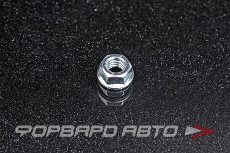 Купить Гайка шестигранная М6*1 с фланцем пресс-шайбой оцинк. СИБИРЬ 550К-М6