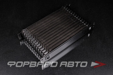 Купить Радиатор масляный 300*195*50 14 рядов универсальный вход ORB10 (маслокулер / oil cooler) черный FORA CAOC03-BLACK