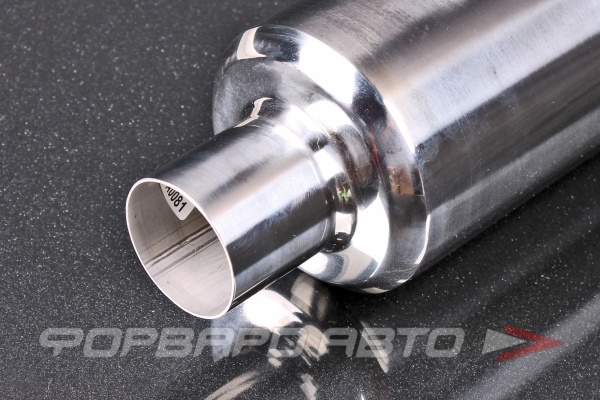 Глушитель Вход = 55 мм Выход = 80 мм Длина = 510 мм D = 115 мм TORINO AUTO HJ-A0081