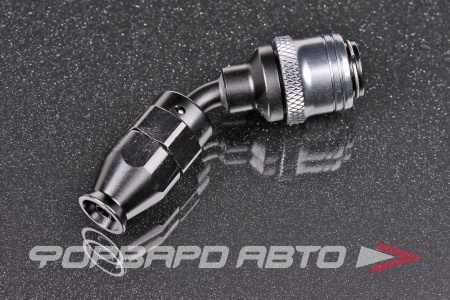Купить Фитинг AN4 45°, под шланг тефлоновый PTFE, быстросъемный (quick release) "мама" (female) AB88 