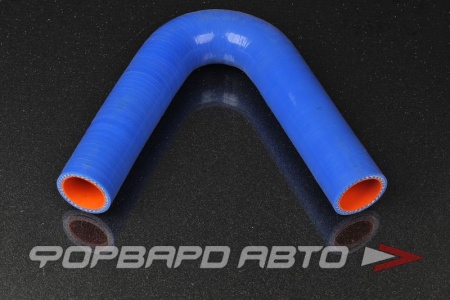 Купить Патрубок силиконовый 32 мм, 135°, L=150*150 мм, синий MELCO 45-32-150-150