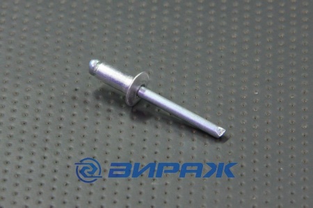 Купить Заклепка вытяжная алюминий/сталь 6,4*10мм <> 