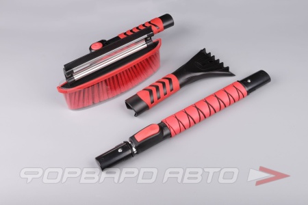 Купить Щётка-смётка со скребком (90-110 см) с распушенной щетиной, водосгон с поворотным механизмом SKYWAY S07801025 Купить Щётка-смётка со скребком (90-110 см) с распушенной щетиной, водосгон с поворотным механизмом SKYWAY S07801025