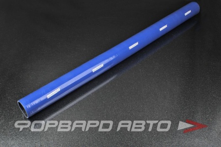 Купить Патрубок силиконовый 60 мм, L=1100 мм, синий AUTOBAHN88 