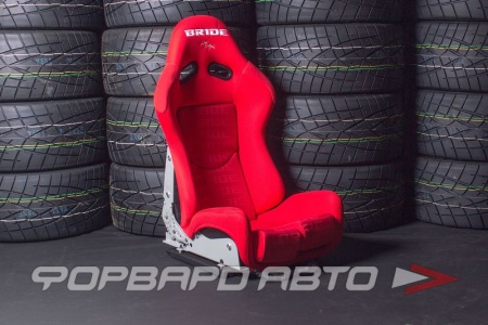Купить Кресло + салазки регулируемое красное BRIDE GIAS Low Max style  SPR RD