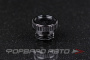 Заглушка М12*1,25мм гайки колесной, черная, OD-16mm, H - 6mm, Aluminum Cap Black TPI BALCP1344BC-20