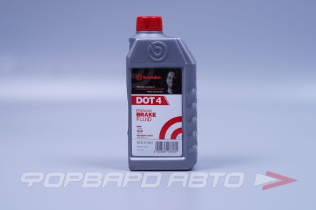 Купить Жидкость тормозная DOT-4, 0,5л BREMBO L 04 005