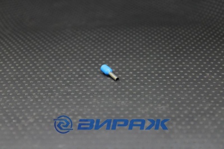 Купить Наконечник штыревой втулочный изолированный 2,5мм2 КВТ НШВИ 2,5-8