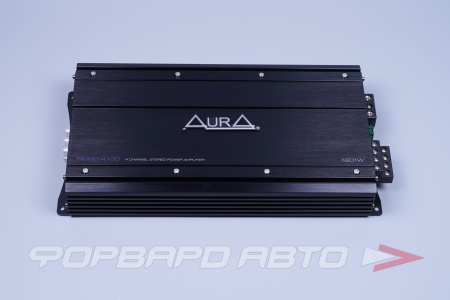 Купить Автоусилитель 4х-канальный, 4*100 Вт(class AB) AURA INDIGO-4.100