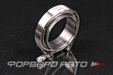 Купить Хомут V-Band 89 мм (3,5") + 2 фланца из титана FORA TITANIUM GW-RF-VB003