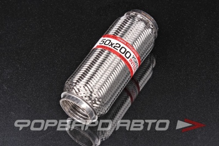 Купить Гофра глушителя 50*200, Interlock (трехслойная усиленная) EuroEx 50x200il