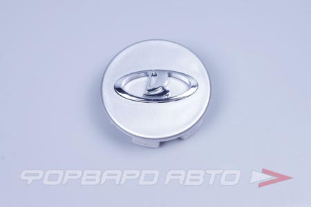 Купить Колпачок литых дисков для автомобиля ВАЗ 2190 VESTA, LADA X-RAY R-16/17 серебро с хромированным знаком (без обода) ПЛАСТИК 8450032831