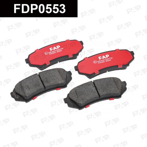 Колодки тормозные FAP FDP0553