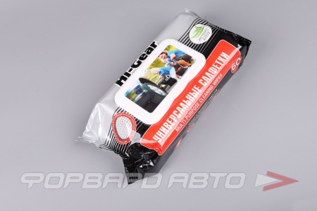 Купить Салфетки влажные универсальные 60 шт HI-GEAR HG5608