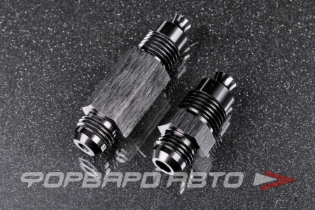 Купить Фитинги рулевой рейки Nissan Silvia под резьбу AN6 (2 шт), для расположения ГУРа сзади авто AB88 