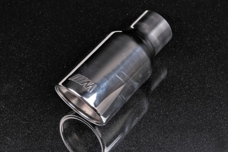 Купить Насадка глушителя Вход = 57мм, Выход = 80мм DEX C025 SILVER