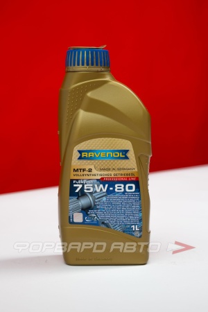 Купить Масло трансмиссионное 75W80 1л, MTF-2 GL-4 MT-1 RAVENOL 1221103-001-01-999