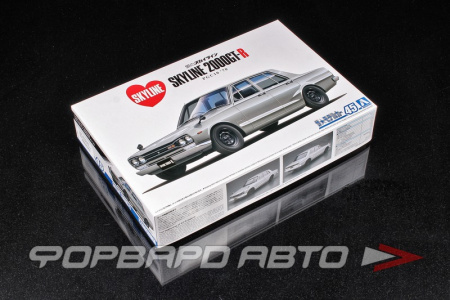 Сборная модель Nissan Skyline 2000 GT-R PGC10 '70 AOSHIMA 05835