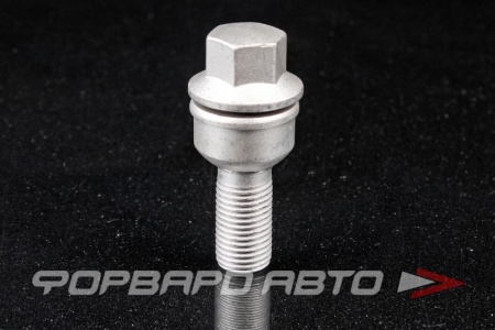 Купить Болт колеса 14*1,5*31 сфера-шайба, ключ на 17, сталь, хром MASUMA MLS-231