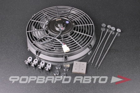 Купить Вентилятор охлаждения универсальный 12" (304 мм) 12V "тянущий", производительность 1478 м³/ч / 870 CFM 90W EPMAN EP-RCFS12F