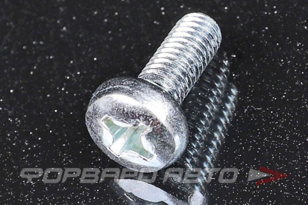 Купить Винт полукруг крест-шлиц М6*16 DIN7985 оцинков. <> 