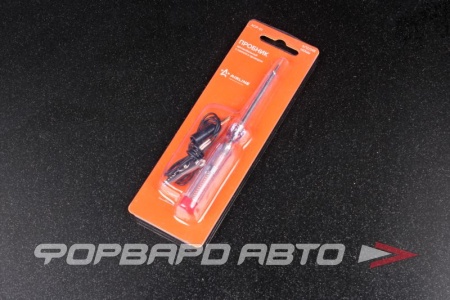 Купить Пробник индикаторный 6-24V 140мм с проводом "крокодил" 70 см металл/пластик в блистере AIRLINE ACP-01